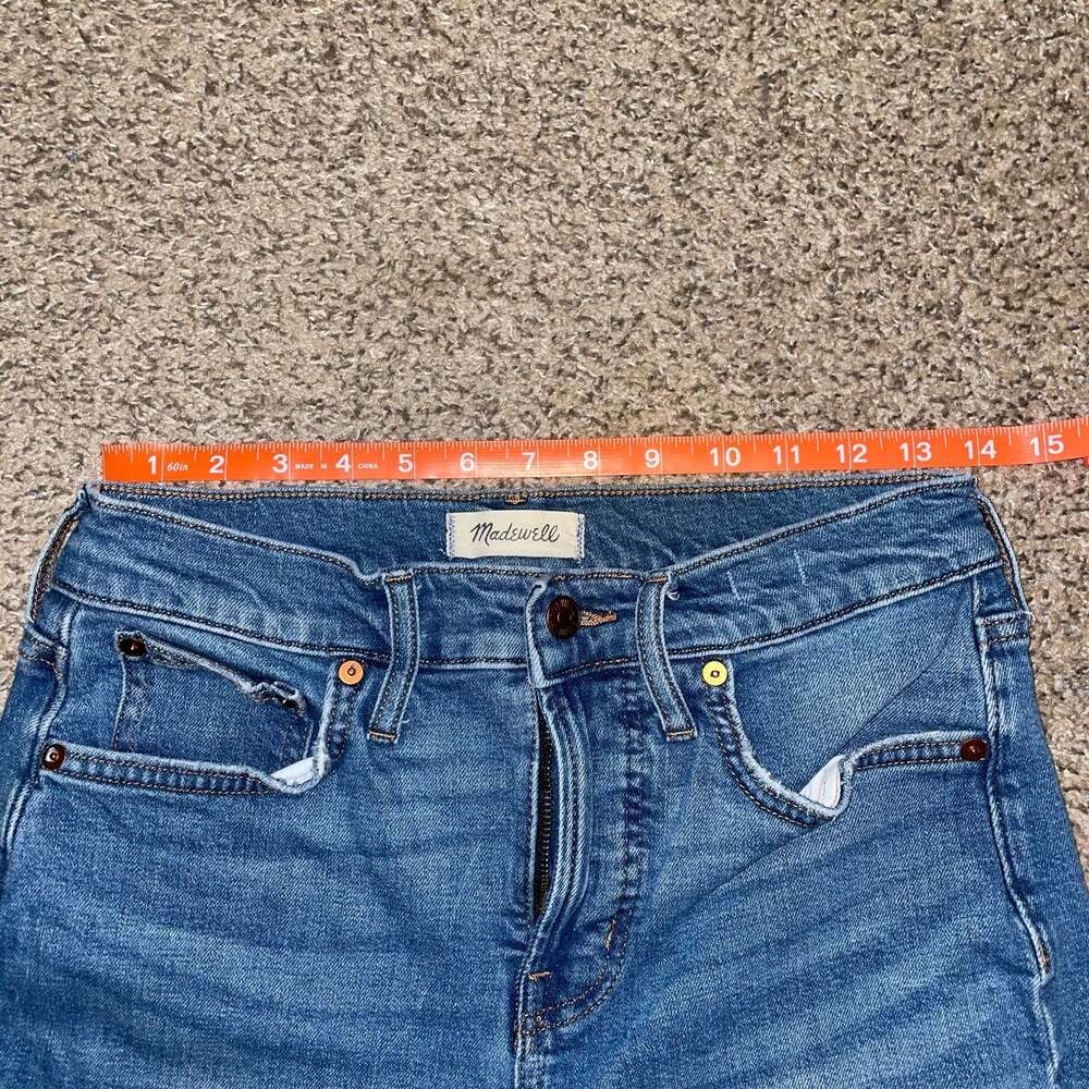 Madewell The Perfect Vintage Crop Jean Size 28P - Picture 3 of 7